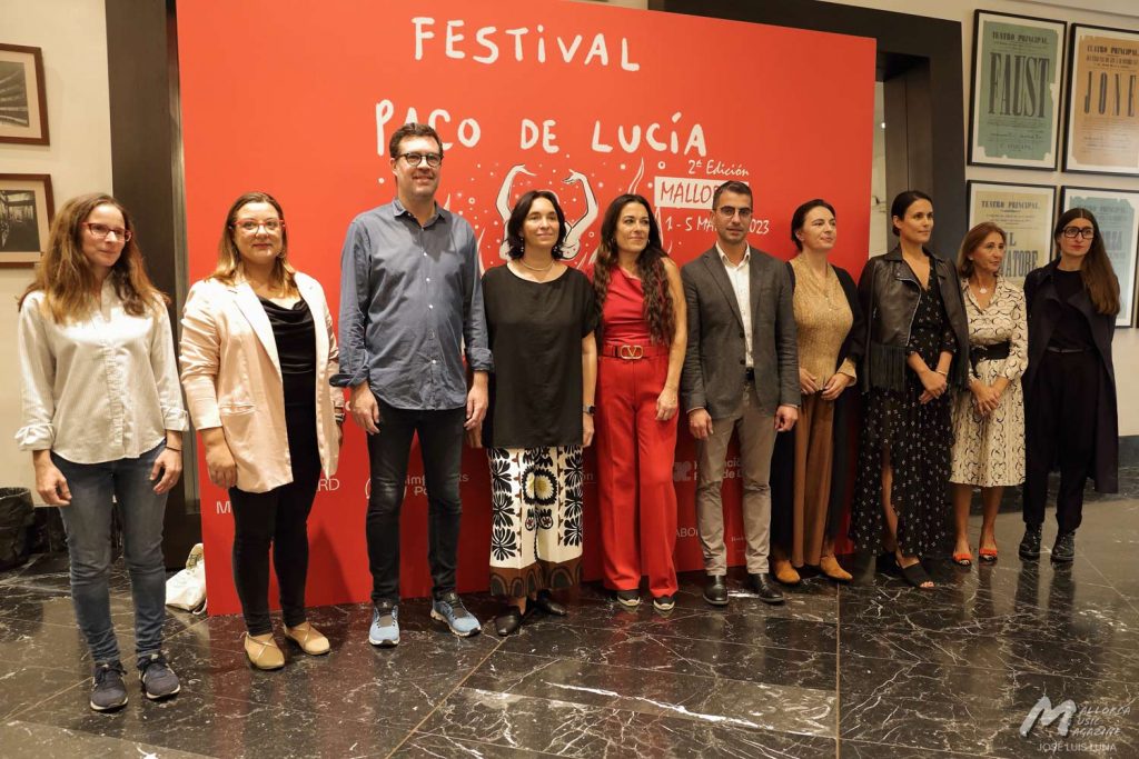 Photocall Presentación Festival Paco de Lucía 2023 - Mallorca Music Magazine