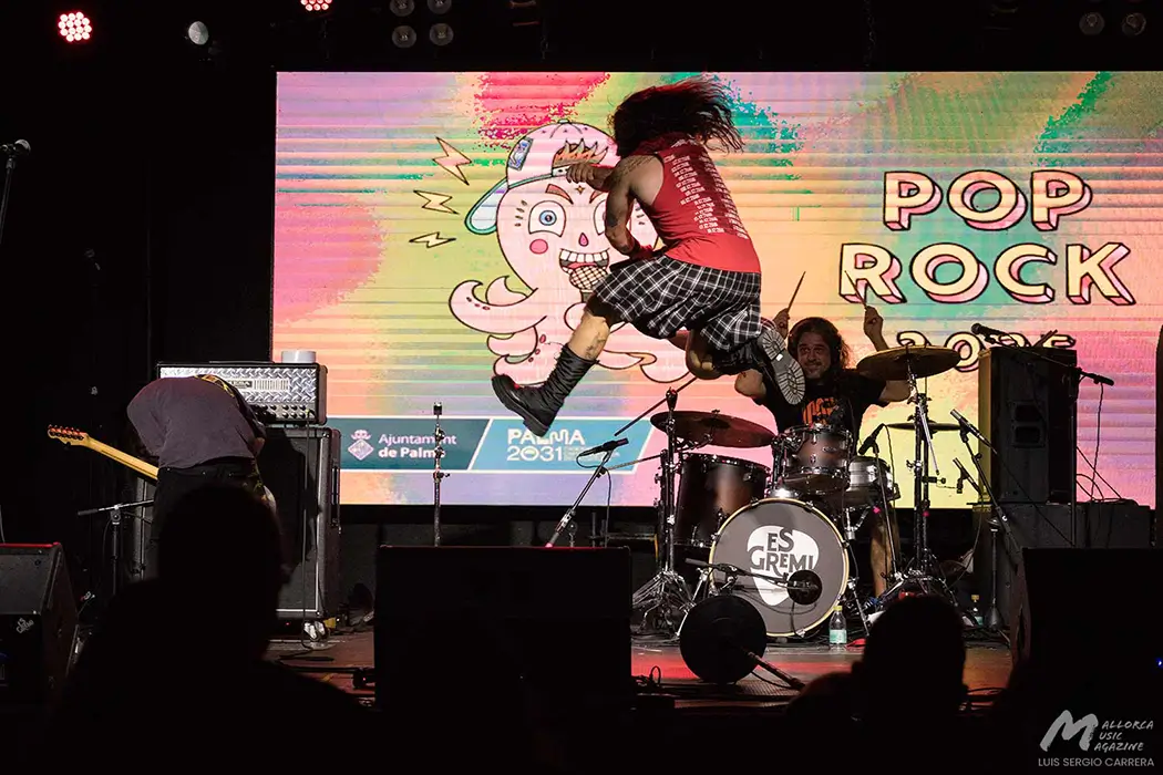Jon Sickers en la 4ª semifinal del Pop Rock de Palma 2025 en Es Gremi