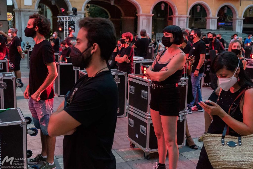Concentración Palma #HacemosEventos 2020-09-17 - Mallorca Music Magazine