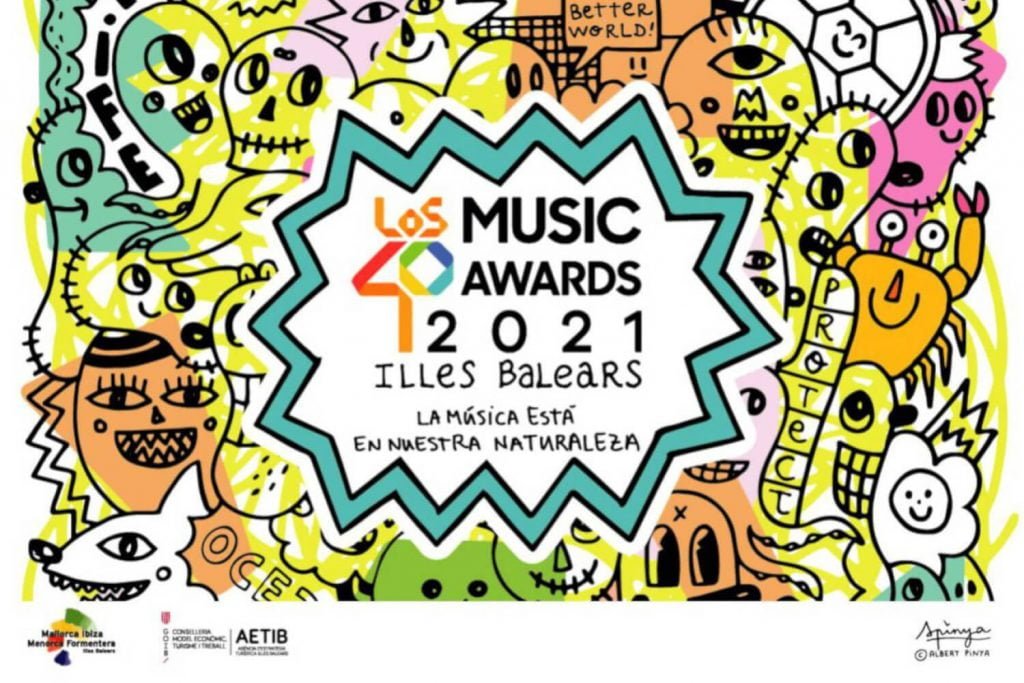LOS40 Music Awards 2021 Baleares - Mallorca Music Magazine