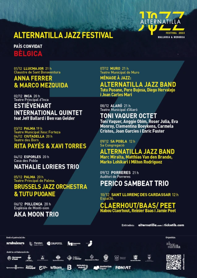 Alternatilla Jazz Festival 2023 (cartel)