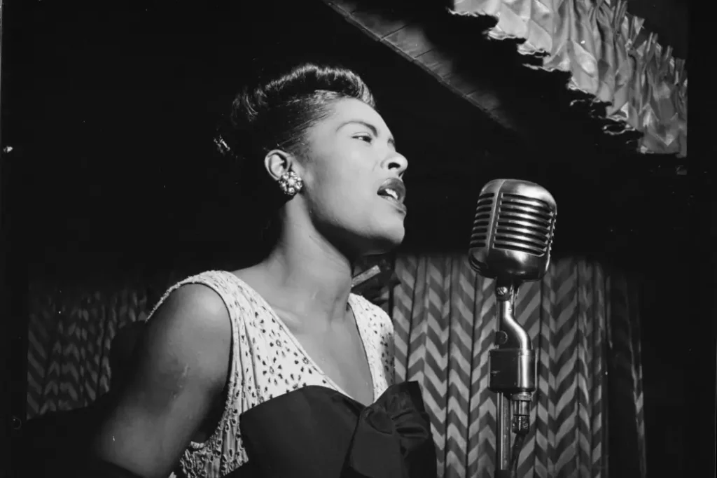 Billie Holiday por William P. Gottlieb (N.Y. 1947) - Mallorca Music Magazine