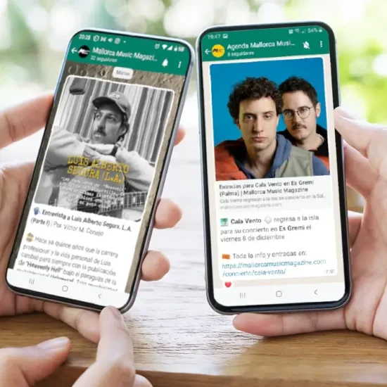 Canales Whatsapp MMM - Mallorca Music Magazine