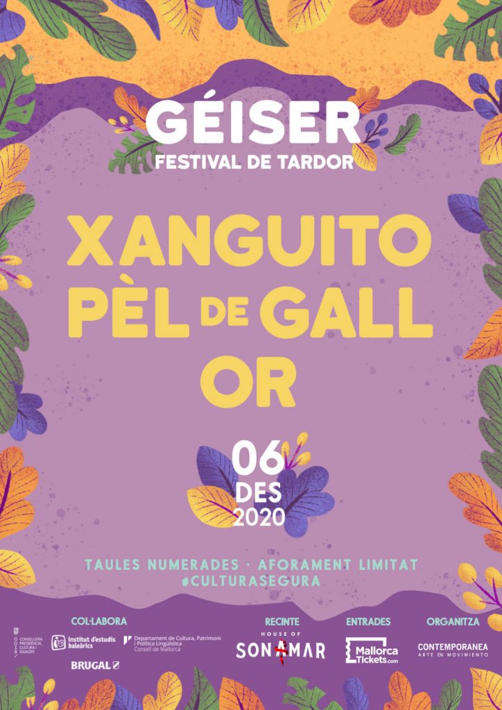 Cartel Festival Géiser 06-12-2020 - Mallorca Music Magazine