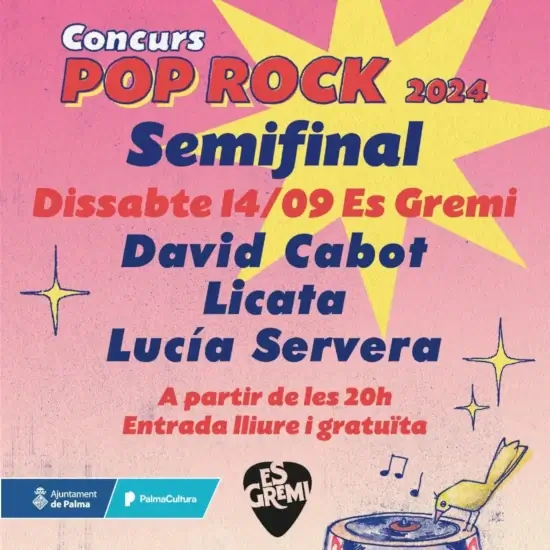 Concurso Pop Rock 2024 - Mallorca Music Magazine