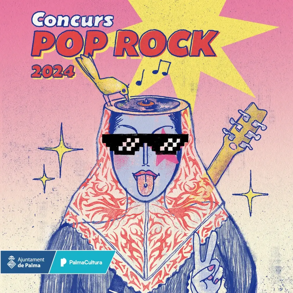 Concurso Pop Rock Palma 2024 (cartel) - Mallorca Music Magazine