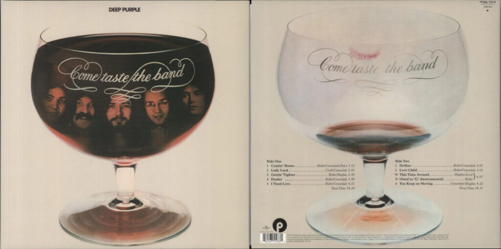Deep Purple - Come Taste The Band (1975) Deep Purple - Come Taste The Band - Mallorca Music Magazine