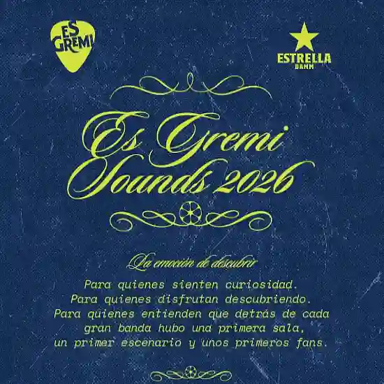 Entradas para Es Gremi Sounds 2026 - Mallorca Music Magazine