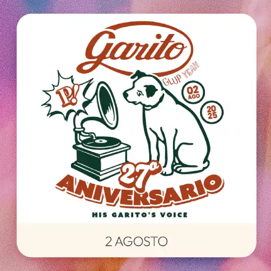 Entradas para fiesta Aniversario Garito en Es Jardí - Mallorca Music Magazine