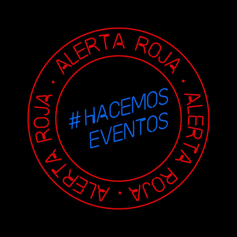 Hacemos eventos alerta roja