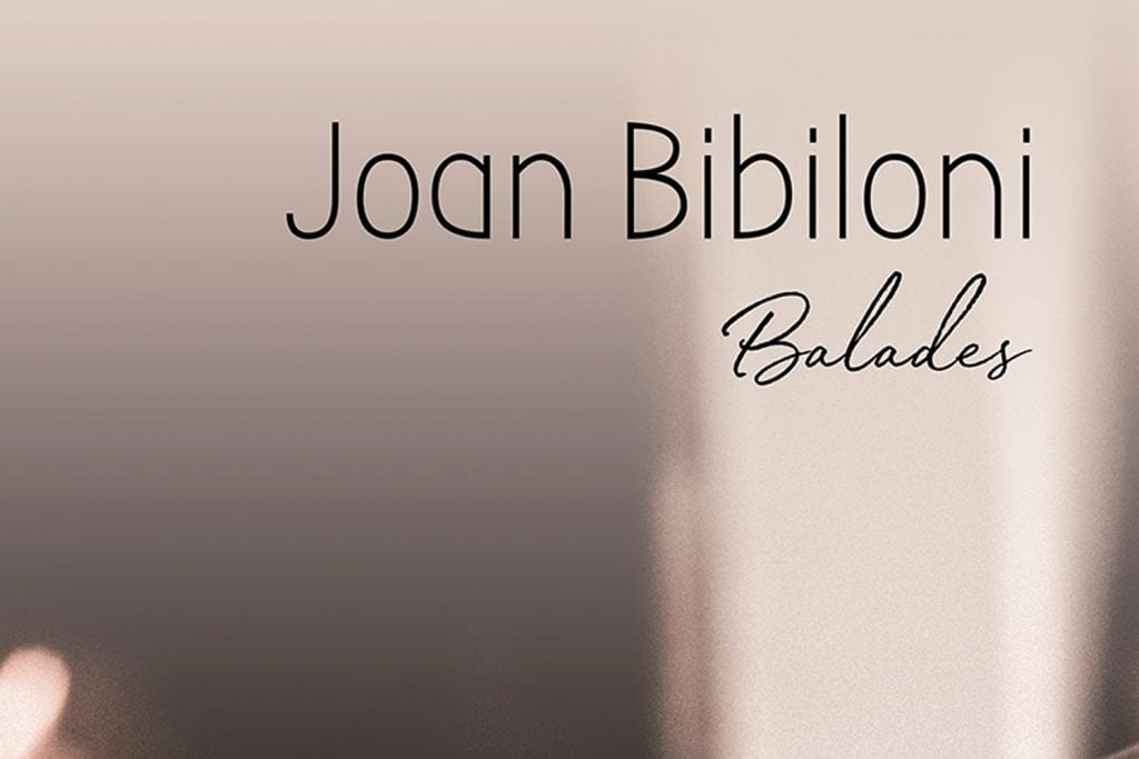 Joan Bibiloni Balades Joan Bibiloni - Mallorca Music Magazine