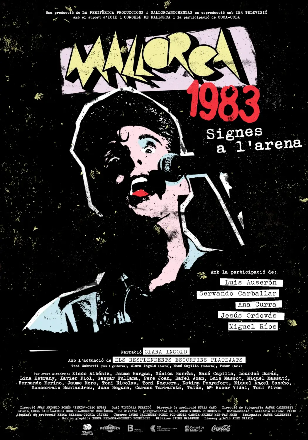 Mallorca 1983 - Signes a l'arena (póster) Mallorca 1983 - Signes a l'arena (póster) - Mallorca Music Magazine