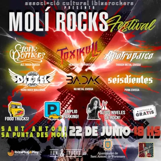 Molí Rocks Festival 2024 Ibiza - Mallorca Music Magazine