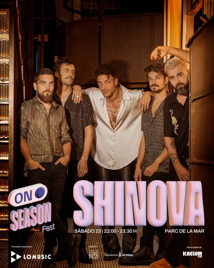 Palma OnSeason Fest 2024 - Shinova (cartel) - Mallorca Music Magazine
