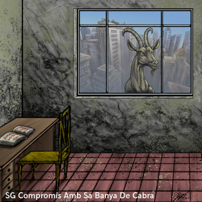 Sacrogermen - Comprom​í​s Amb Sa Banya De Cabra (portada) - Mallorca Music Magazine