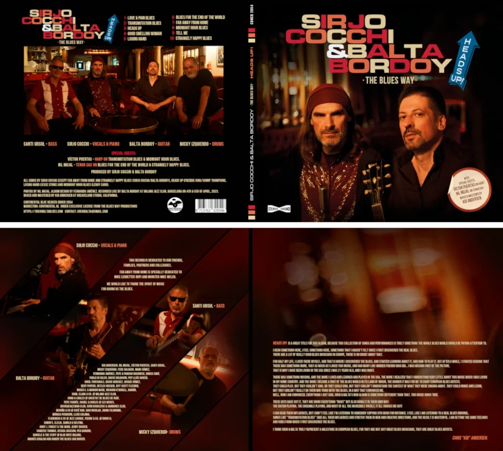 Sirjo & Balta Heads Up (CD) Sirjo & Balta Heads Up (CD) - Mallorca Music Magazine
