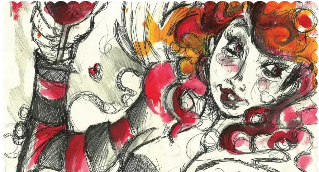 Tres Piezas - Anoche soñé que soñabas que soñaba contigo - Ilustración Carlos Riera - Mallorca Music Magazine