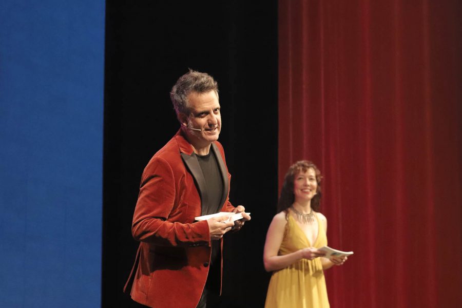 V Gala Premis Enderrock Música Balear 2022 - Pep Suasi y Enka Alonso - Mallorca Music Magazine
