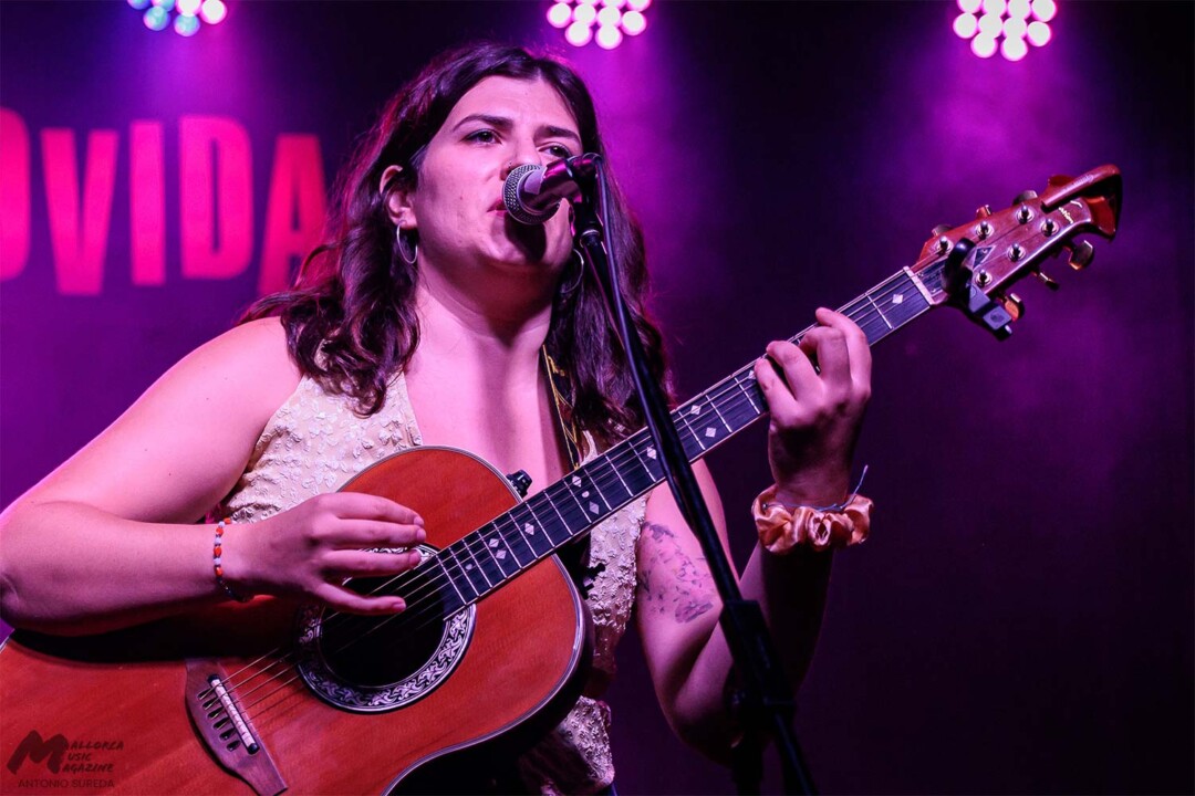 Manena en la 3ª semifinal del Pop Rock de Palma 2025 en Es Gremi