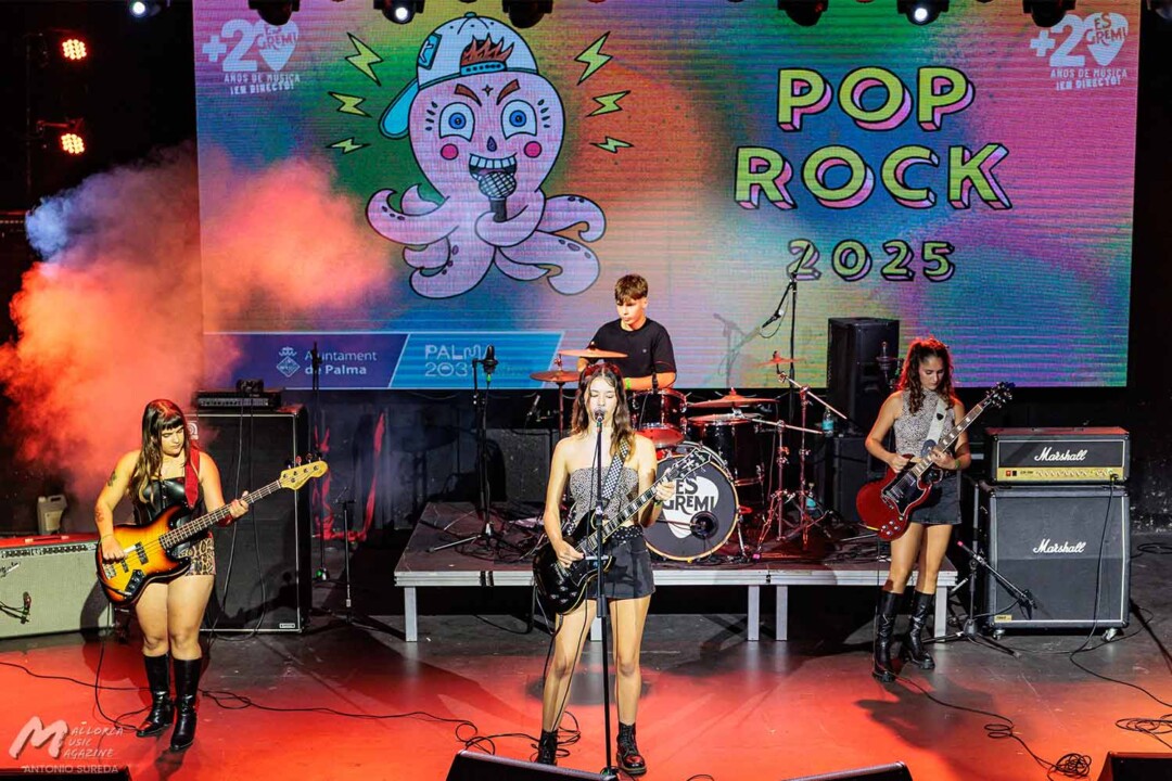 U.R. Bad en la 2ª semifinal del Pop Rock de Palma 2025 en Es Gremi