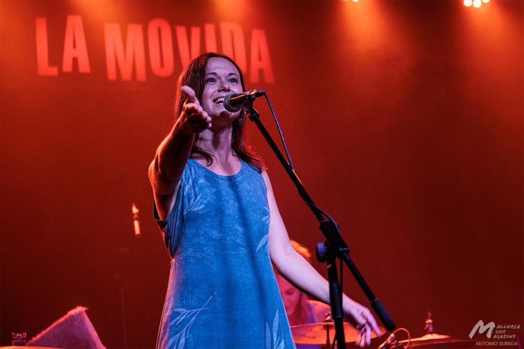 Manena en la 3ª semifinal del Pop Rock de Palma 2025 en Es Gremi