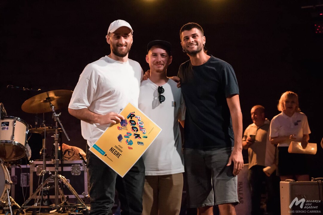 Accésit Enderrock para Negre - Concurso Pop Rock Palma 2023 - Mallorca Music Magazine