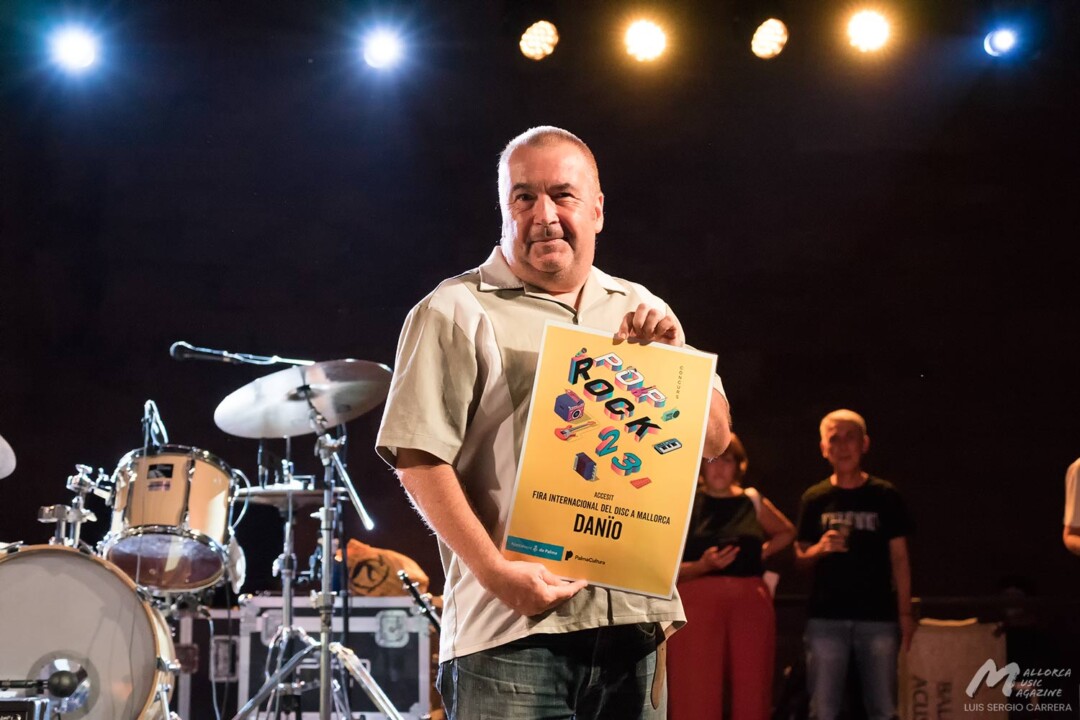 Accésit Fira Internacioal del Disc para Danïo - Concurso Pop Rock Palma 2023 - Mallorca Music Magazine
