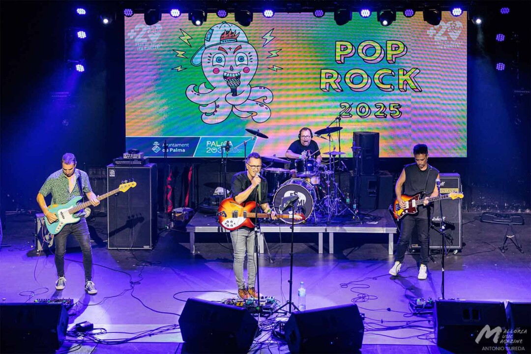 El Cairo en la 2ª semifinal del Pop Rock de Palma 2025 en Es Gremi