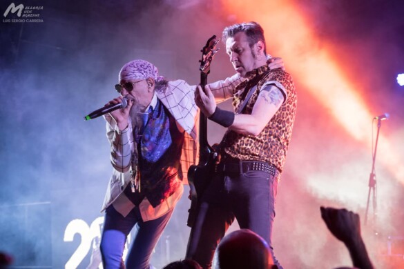 El Drogas y Eugenio Aristu "Flako" El Drogas en Es Gremi - Barricada 40º - Mallorca Music Magazine