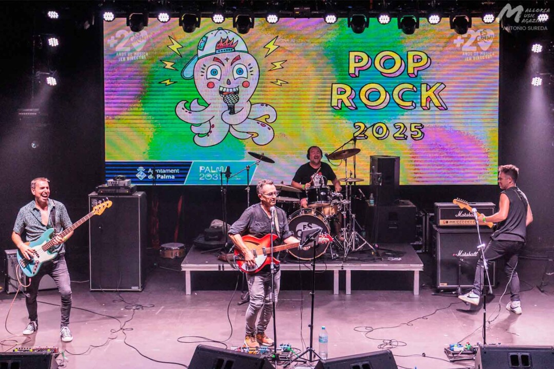 El Cairo en la 2ª semifinal del Pop Rock de Palma 2025 en Es Gremi