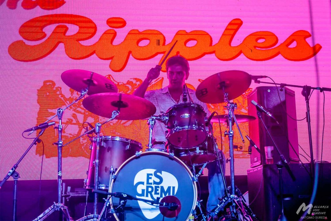 The Ripples en la 4ª semifinal del Pop Rock de Palma 2025 en Es Gremi