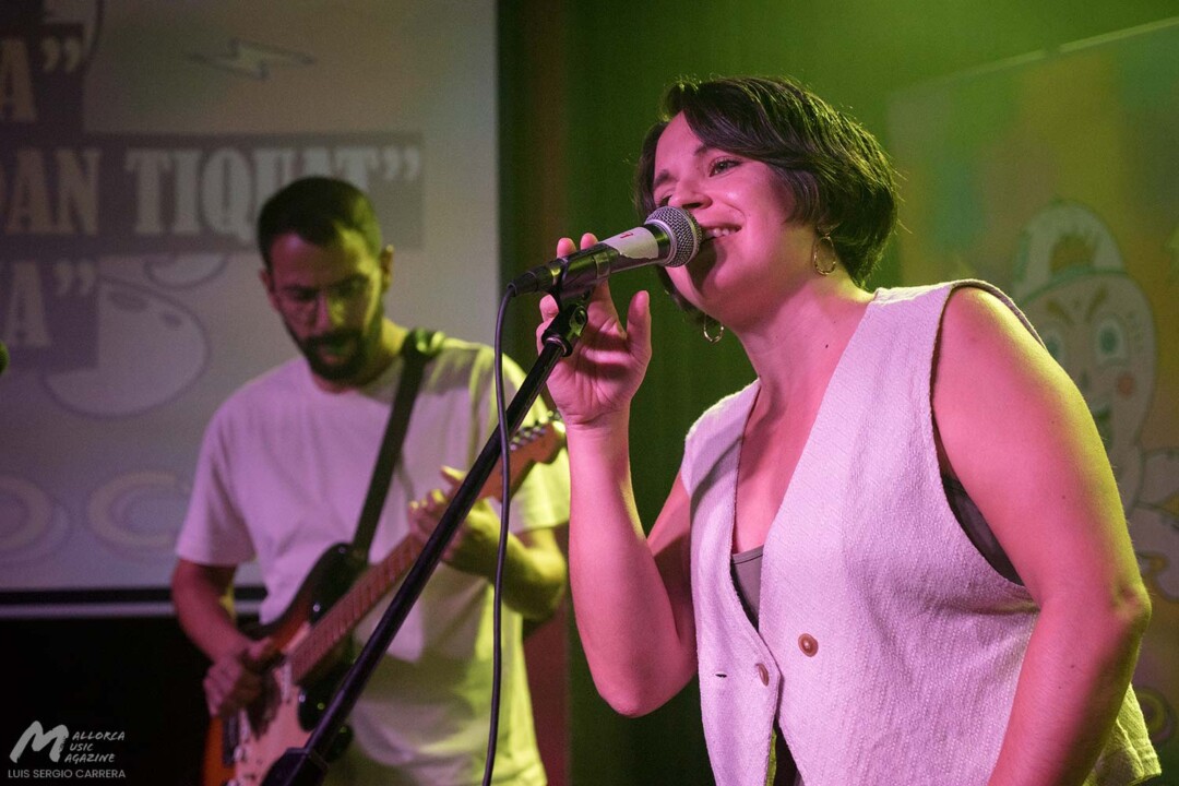 Merak en la 3ª semifinal del Pop Rock de Palma 2025 en Es Gremi