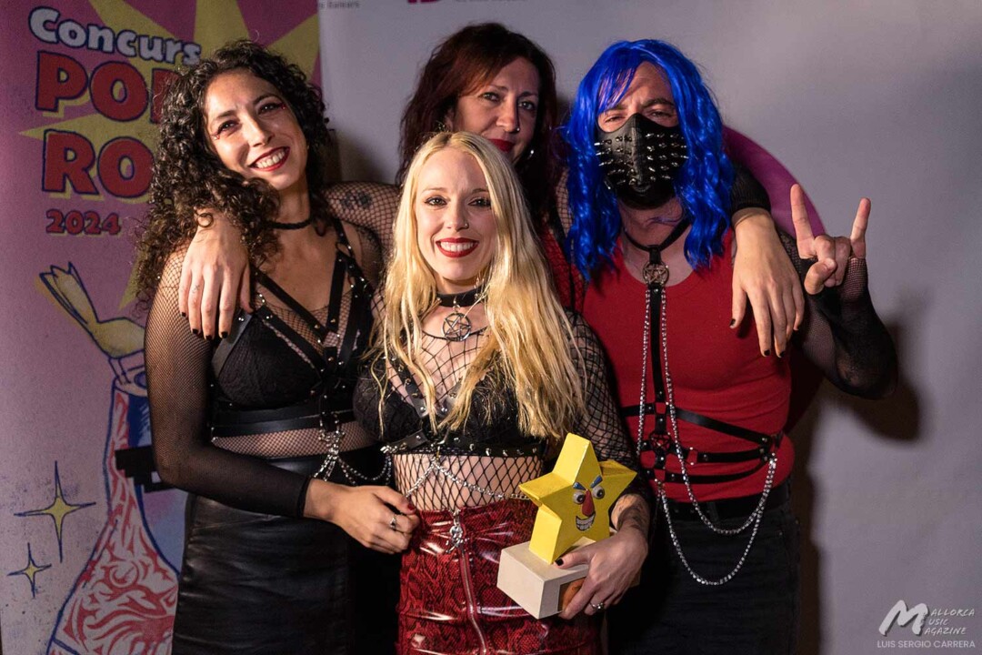 Final Concurso Pop Rock Palma 2024 - Entrega de premios - Lyra's Hëll (1er premio) - Mallorca Music Magazine