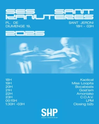 Cartel Ses Sant Kanuteres 2025 (SHP) - Mallorca Music Magazine