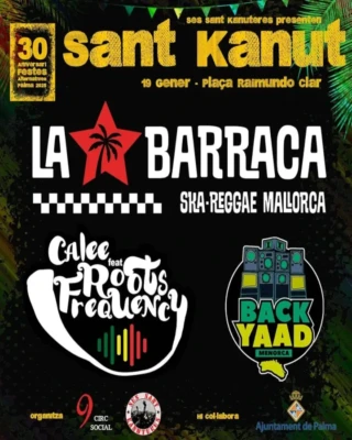 Cartel Ses Sant Kanuteres 2025 (Sant Kanut) - Mallorca Music Magazine