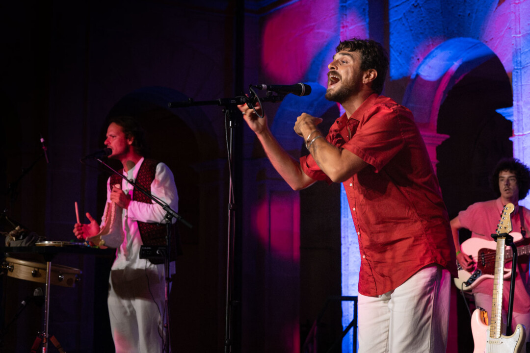 Club del Río en Llucmajor (SonsDeNit) - Juan 'Espiga', Esteban de Bergia y Adriano Pezzi - Mallorca Music Magazine