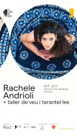 Rachele Andrioli La Lluna en Vers 2025 - Rachele Andrioli - Mallorca Music Magazine