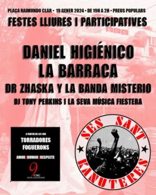 Ses Sant Kanuteres - Pl. Raimundo Clar (Nou Circ Social) - Mallorca Music Magazine