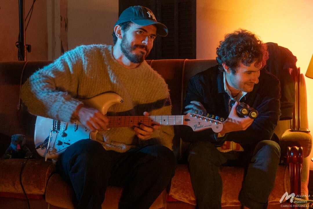 Showcase Komodo García en Tramuntana Estudis - Pablo Debaecker y Jaume Gelabert - Mallorca Music Magazine