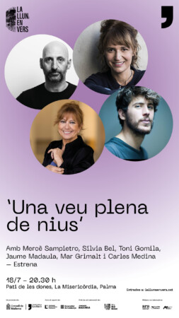 La lluna en vers 2026 · Una veu plena de nius Palma · Mallorca Music Magazine
