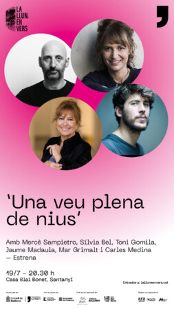 La lluna en vers 2026 · Una veu plena de nius Santanyí · Mallorca Music Magazine