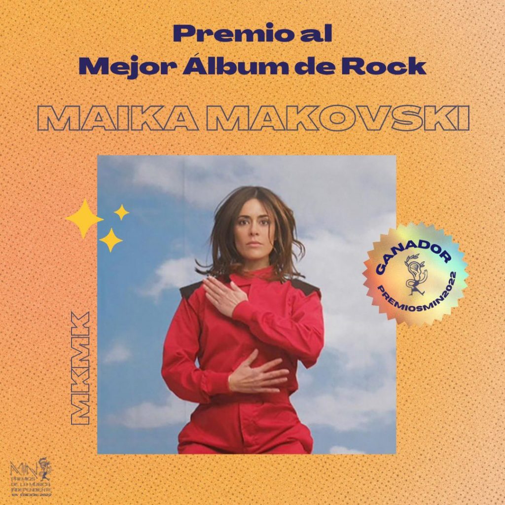 Maika Makovski Premio Min Mejor Álbum Rock Maika Makovski Premio Min Mejor Álbum Rock - Mallorca Music Magazine